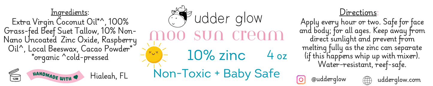 Moo Sun Cream