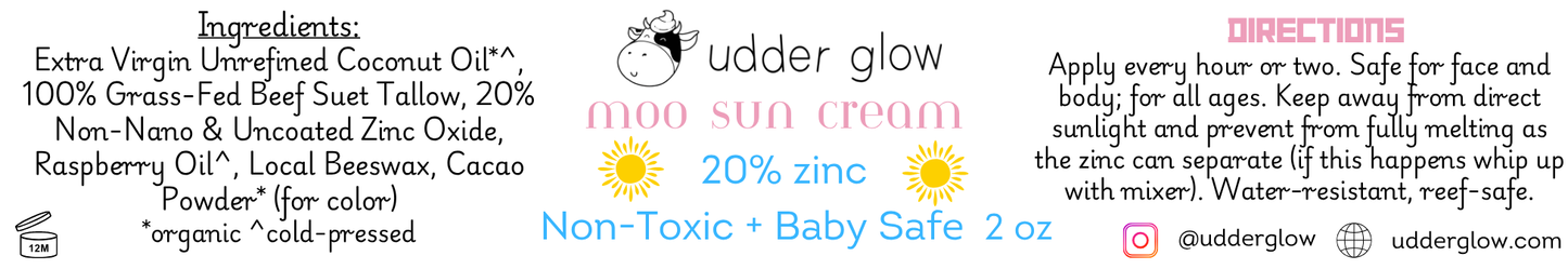Moo Sun Cream