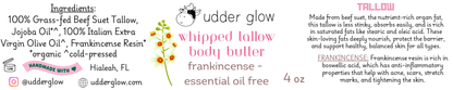 Whipped Body Butter- Frankincense