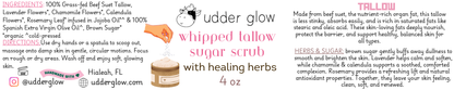 Whipped Tallow Sugar Scrub