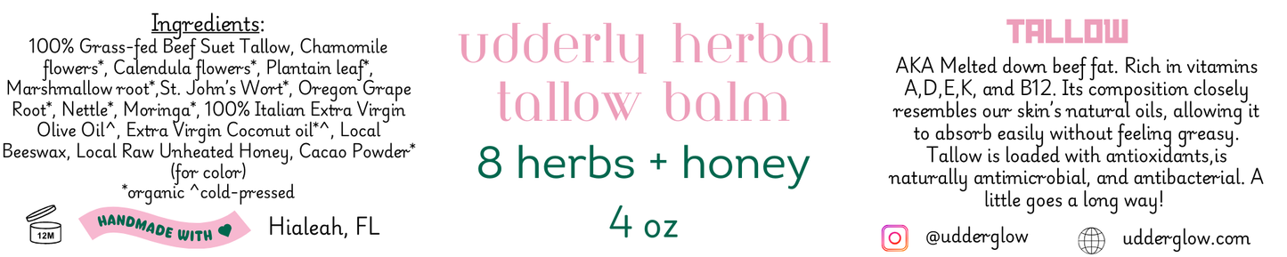 Udderly Herbal Balm