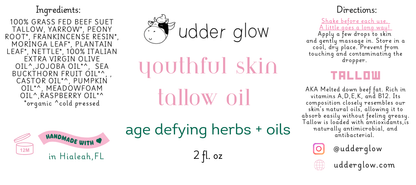 Youthful Skin Tallow Oil
