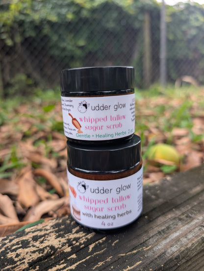 Whipped Tallow Sugar Scrub