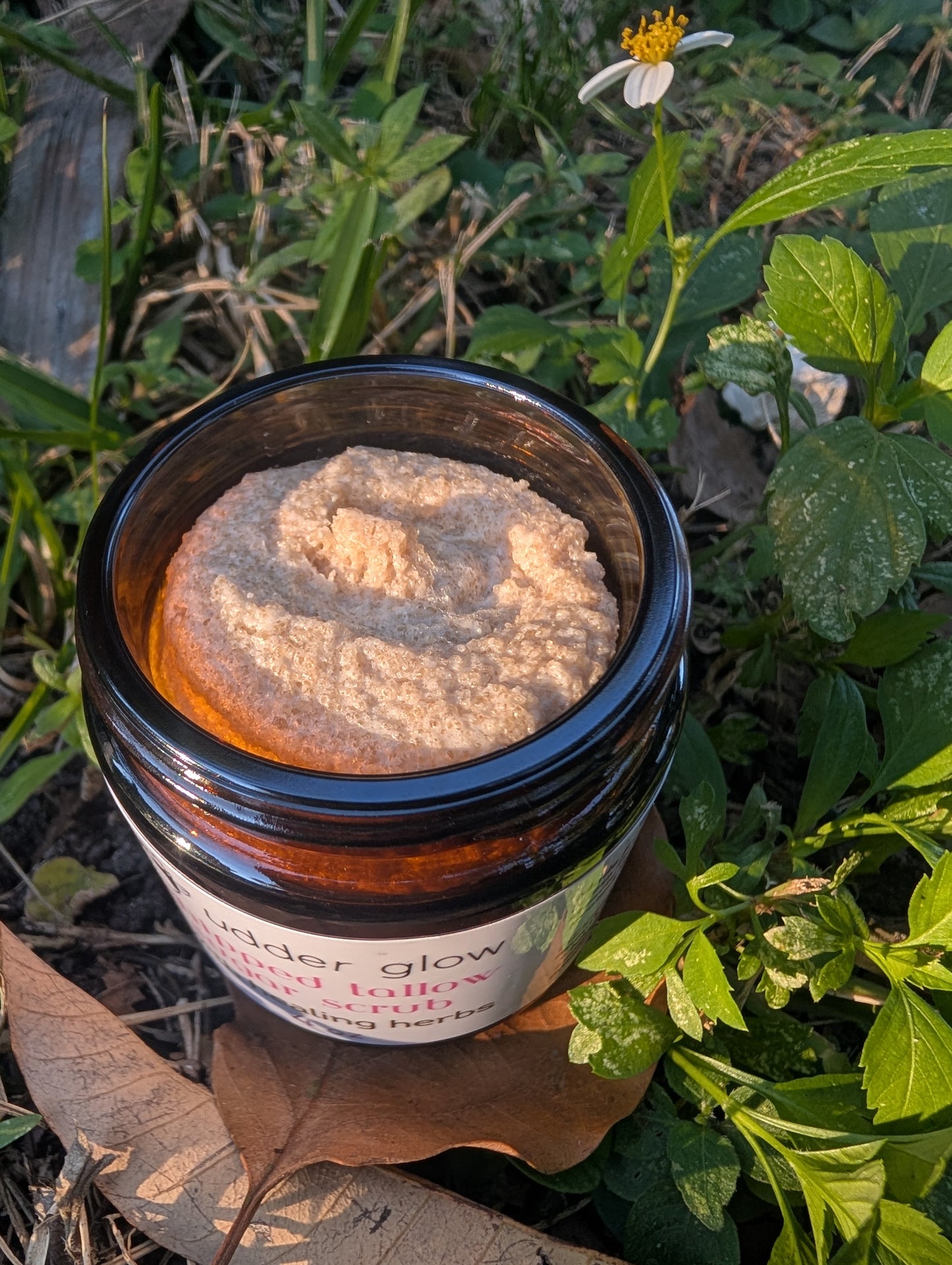 Whipped Tallow Sugar Scrub