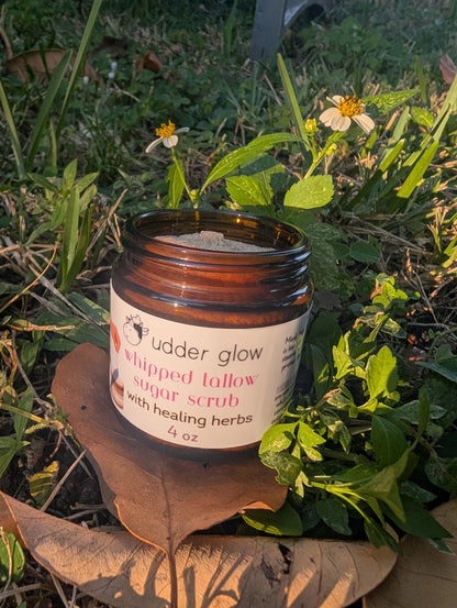 Whipped Tallow Sugar Scrub